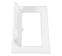Panneau D’accès à Ventilation D’air Frais PVC Blanc pour Maison | Inspection des Conduits D’aération, Usage Domestique et Professionnel, Compatible Plusieurs Marques, Léger et Portable