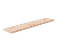 Vidaxl Panneau D'étagère 100x20x2,5 Cm Bois De Chêne Massif Non Traité Multicolore