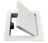 Panneau d'accès avec cadre en aluminium couvercle de trou mural, panneau de porte d'arbre de service, portes d'accès de trappe de plafond pour l'inspection de la plomberie électrique(20x16in/51x41cm)