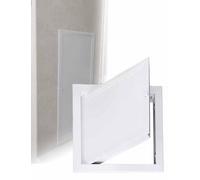 Panneau d'accès avec poignée - 60 x 30 cm - Couvercle de réparation pour cloison sèche - Pour boîte électrique et trous de plafond - Installation facile - Idéal pour la rénovation de la maison