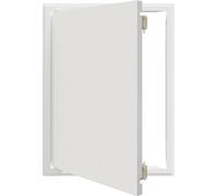 Panneau d'Accès Blanc 43,5 x 33 x 3 cm Acier
