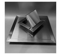 Panneau d'accès durable en acier inoxydable - Porte d'inspection de type poussoir for une utilisation intérieure et extérieure(40x40cm)