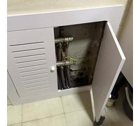 Panneau d'accès en PVC personnalisable - Porte d'inspection carrée - Installation facile - Multiple(68x68cm)
