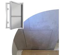 Panneau d'accès magnétique pour mur de carrelage, porte d'inspection dissimulée, couvercle en aluminium pour câblage électrique, 30x30in / 75 x 75 cm