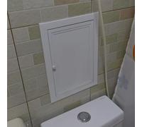 Panneau d'accès Mural et de Plafond pour plomberie et électricité, Porte de Visite en Aluminium avec poignée tournante, Trappe d'inspection pour Usage Domestique et Utilitaire (20 x 24 po /