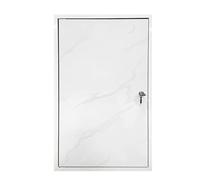 Panneau d'accès pour cloison sèche, porte d'accès amovible à charnière pour montage mural au plafond, cache trou électrique en aluminium pour maison, garage, sous-sol, grenier