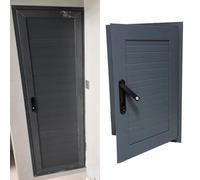 Panneau d'accès verrouillable en aluminium, 30 x 30 à 60 x 60 cm, couvercle de boîte de compteur gris, trappe de boîte à fusibles électrique et à fusibles, solution d'accès sécurisé pour la maison et