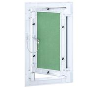 Panneau d'accès vidaXL avec un cadre en alu et plaque en placo 250x500 mm