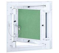 Panneau d'accès vidaXL avec un cadre en alu et une plaque de plâtre de 250x250 mm