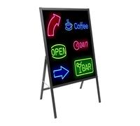 Panneau d'affichage LED, panneau d'affichage de menu vertical, panneau d'affichage LED de 23,62 x 31,5 pouces, panneau d'affichage LED pour messages