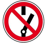 Panneau d'avertissement KS TOOLS Werkzeuge-Maschinen GmbH interrupteur hybride (917.3897)