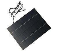 Panneau de 6W 12V pour appareil mobile | Panneau Portable étanche pour Camping randonnée, chargement de lumière LED de jardin, appareil