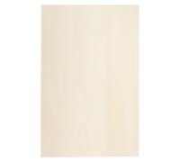 Panneau de bois de tilleul, dimensions 10 x 30 x 0,3 cm, non traité, contreplaqué pour travaux manuels et découpe laser