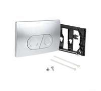 Panneau de bouton de chasse double ABS compatible avec Geberit-Delta21