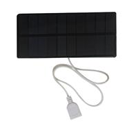 Panneau de Charge Solaire, Chargeur de Panneau Solaire | Station de Recharge Chargeur Solaire de Camping en Plein air | Batterie Externe, Panneau de Batterie de téléphone sûr et Polyvalent pour