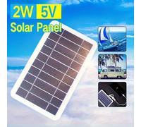 Panneau de charge solaire USB portable pour l'extérieur, conçu pour les voyages et le camping. Panneau de charge solaire mobile convenant pour la randonnée, la charge d'équipements de sports de plein 