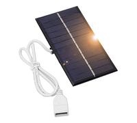 panneau de chargeur solaire 1W 6V Portable bricolage panneau de chargeur solaire cellule solaire pour téléphone portable éclairage à la maison,Mini panneau solaire, banque d'alimentation, lanternes d