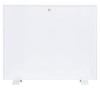 Panneau de chauffage infrarouge 350 W - Télécommande Wi-Fi - Adapté pour mur et plafond - Blanc