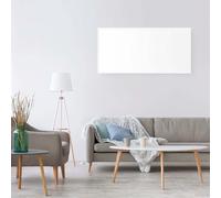 Panneau de chauffage infrarouge de 1050 W - Montage mural - Économique en énergie - Blanc