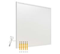 Panneau de chauffage infrarouge de 290 W, à fixer au mur, dimensions 62x52 cm