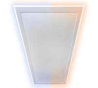 Panneau de chauffage infrarouge HF-HP500 avec éclairage | ???? ?????????? ???????????????? - Cadre LED - Panneau de chauffage infrarouge au plafond avec thermostat - Marque allemande de qualité - Télé