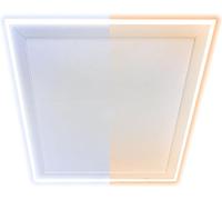 Panneau de chauffage infrarouge HF-HP500 avec éclairage | ???? ?????????? ???????????????? - Cadre LED - Panneau de chauffage infrarouge au plafond avec thermostat - Marque allemande de qualité - Télé