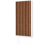 Panneau de chauffage infrarouge mural - Chauffage par rayonnement - Chaleur agréable - Élément ultra-fin - 450 watts - Motifs bois blancs