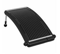 Panneau de chauffage solaire de piscine courbé - vidaXL - noir - Anti intempéries - 110 x 65 cm 419klg72u