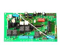 Panneau de circuit mère carte électronique 12V for le moteur d'ouverture automatique portail pivotant 1 2VDC(Kit 3)