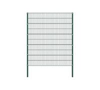 vidaXL Clôture Zaunfeld avec poteaux en fer, 1,7 x 2 mètres, vert