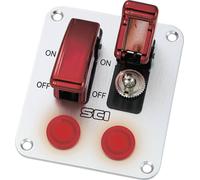 Panneau de commande de voiture TRU COMPONENTS TC-R18-P2A 1587937 12 V/DC 20 A 1 x Off/On à accrochage 1 pc(s)