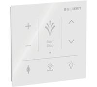 Panneau de commande mural Geberit pour AquaClean Sela, 147.041.SI.1, Couleur: blanc/verre