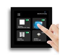 Panneau de commande pour Tuya Smart Home, commutateur de scène ZigbeeSmart, avec écran tactile LCD de 10,2 cm, affichage de la température et de la météo, télécommande pour Smart Life App