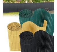 Panneau de confidentialité en PVC, dimensions 180 x 300 cm, idéal pour balcon et jardin, imperméable