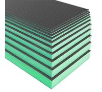 Panneau de construction - 125 x 60cm - Ép.25mm - 1 pièce - Panneau à carreler - Protection contre l'humidité
