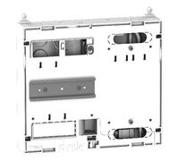 OPL13416 Panneau de contrôle OPALE Linky/CBE blanc pour installation monophasée