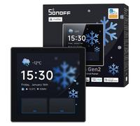 Panneau de contrôle pour la maison intelligente, relais double canal, connectivité Wi-Fi et ZigBee, NSPanel86PB-Relay