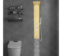 Panneau de douche - Colonne de douche - Système de douche - Douche à effet pluie - Douche murale - Fonction 5 en 1