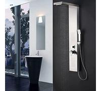 Panneau de douche Famanu avec robinet thermostatique - Design moderne, installation facile