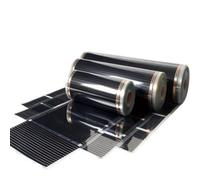 Panneau De Film Chauffant Électrique Au Graphène, 50-70 °C | Radiateur Radiant Mural Avec Télécommande, Découpable Et Étanche, Tapis Chauffant Silencieux Pour Chambre À Coucher