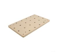 Panneau de fraisage CNC en MDF pour graveur 3018 - Pour panneau de densité de qualité supérieure avec trous M6 - Panneau d'établi de découpe en bois acrylique PCB 30 x 18 cm