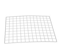 Panneau de Grille Photo Murale Blanc en Fer 48,5x37,5x1cm Ambiance Noël | Décorations Murales Élégantes, Cadre Photo à Grille, pour Cartes, Fleurs Sèches, Affichage Soigné
