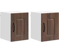 Panneau de lave-vaisselle Kalmar 2 pcs Chêne brun