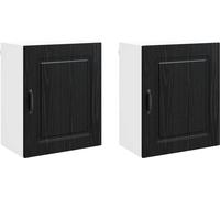 Panneau de lave-vaisselle Kalmar 2 pcs Chêne noir
