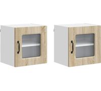 Panneau de lave-vaisselle Kalmar 2 pcs Chêne Sonoma