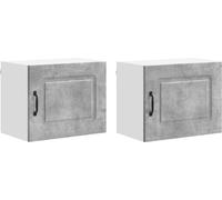 Panneau de lave-vaisselle Kalmar 2 pcs Gris béton