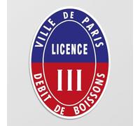 Panneau de Licence 3 / Paris (75)