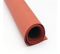 Panneau de mousse de silicone, plaque de plaque de mousse de silicone, couverture d'isolation thermique rouge 1 pièce(250 X 180mm,3mm)