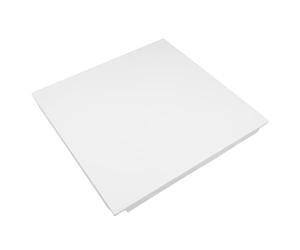 Panneau de Plafond en Aluminium Blanc, Finition Mate, 30x30x1,6cm | Remplacement sans Outil, Surface Peinte Mate, Usage Intérieur, la Cuisine ou Buanderie, pour Plafond Suspendu