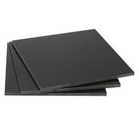 Panneau de plaque reslaminé, feuille phénolique bakélite noire 250x250mm 3-6mm 1 pièces(3mm)